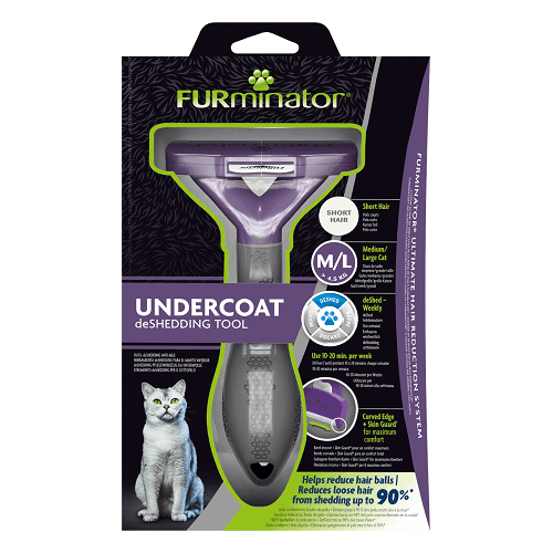 Undercoat deShedding Tool - Medium/Large Cat Short Hair - J & J Pet Club - Furminator