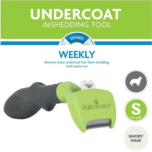 Undercoat deShedding Tool - Small Dog Short Hair - J & J Pet Club - Furminator