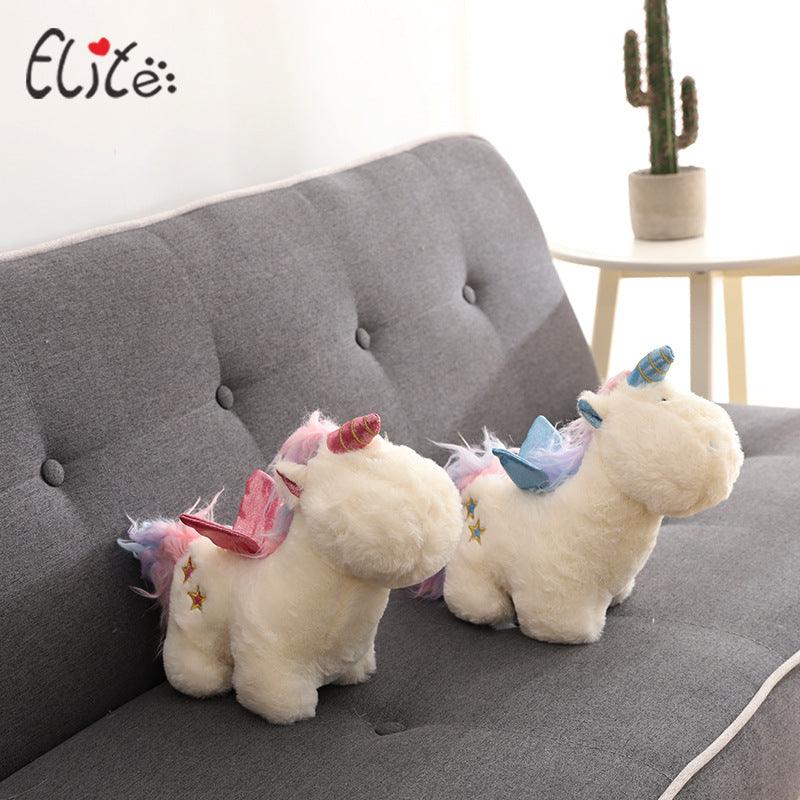 Unicorn Series Plush Pet Toy - Small Size - J & J Pet Club - Elite