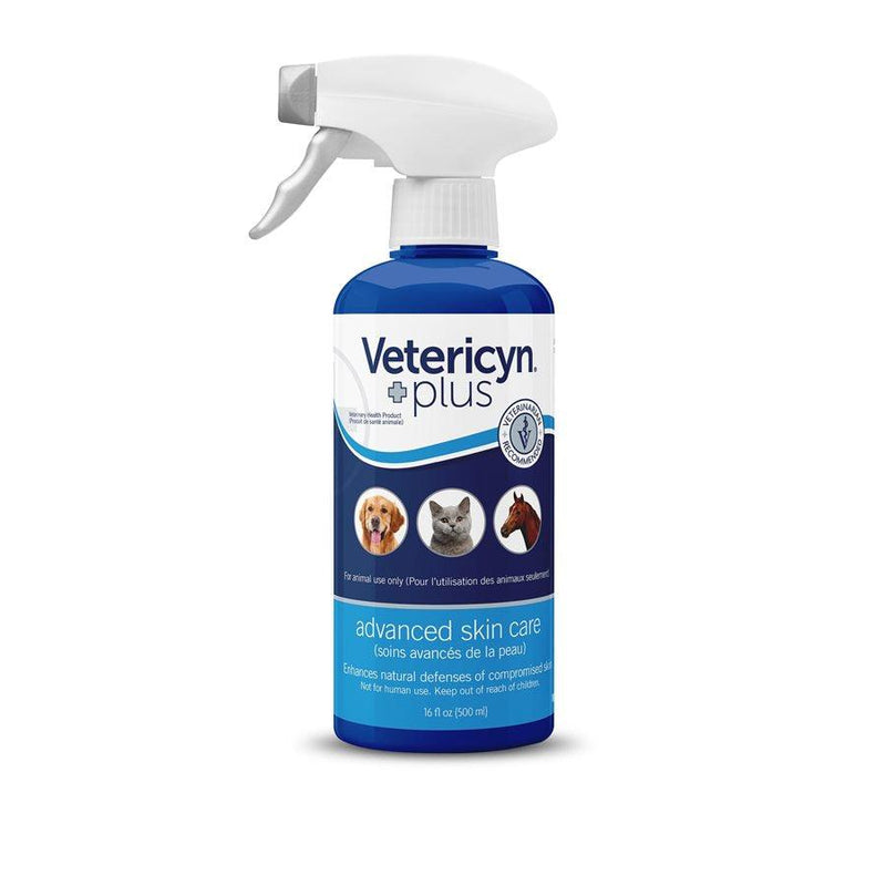 Vetericyn Plus - Antimicrobial All Animal Wound and Skin Care Spray - J & J Pet Club - Vetericyn
