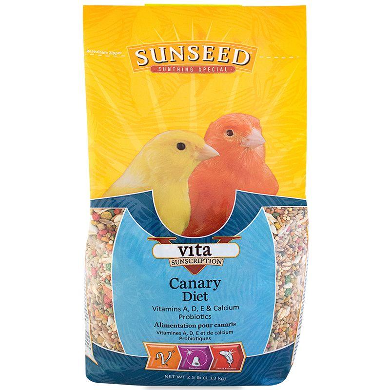 Vita Canary Diet - 2.5 lb - J & J Pet Club - Sunseed