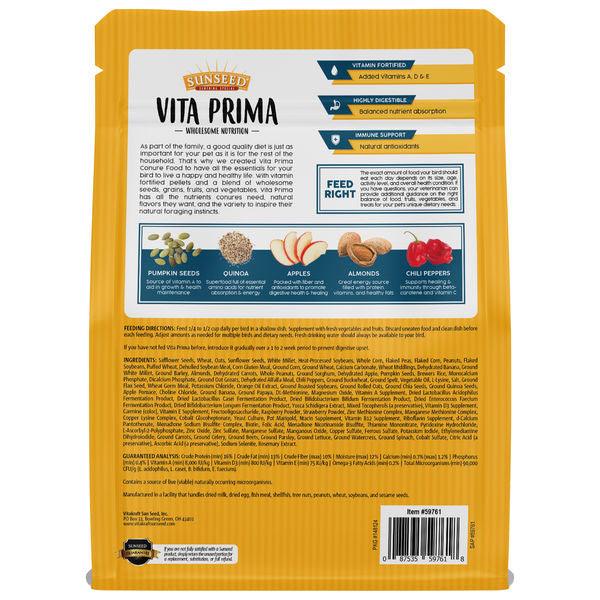 Vita Prima - Conure Food - 3 lb - J & J Pet Club - Sunseed