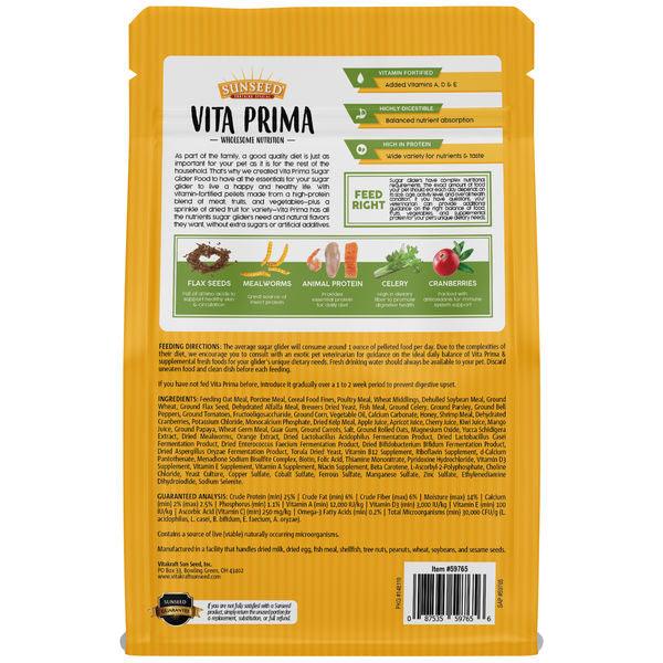 Vita Prima - Sugar Glider Food - 1.75 lb - J & J Pet Club - Sunseed