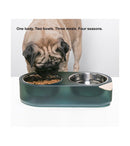 "Water Secret" Cooling or Warming Pet Bowl - J & J Pet Club - Pidan