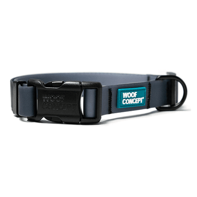 Waterproof Dog Collar - AQUA COLLECTION - Dark 'N' Stormy - J & J Pet Club - Woof Concept