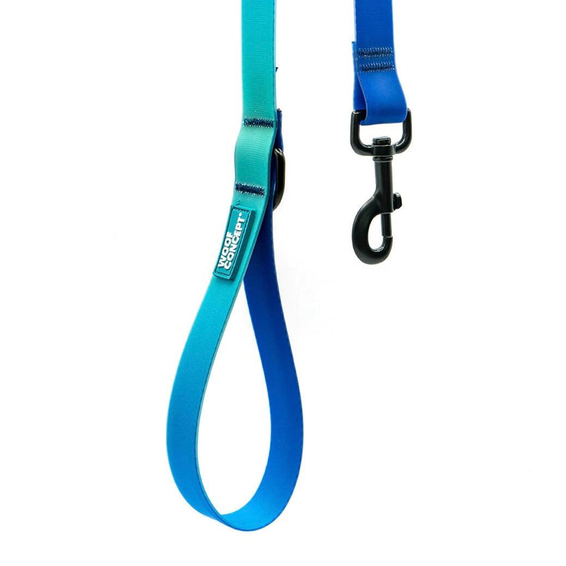 Waterproof Dog Leash - AQUA COLLECTION - Blue Hawaiian - J & J Pet Club - Woof Concept
