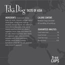 Wet Dog Food - PETITES TASTE OF THE WORLD - Asian Chicken Stir Fry - 3 oz cup - J & J Pet Club - Tiki Dog
