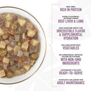 Wet Dog Food - PETITES TASTE OF THE WORLD - French Beef Burgundy - 3 oz cup - J & J Pet Club - Tiki Dog