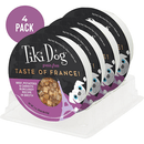 Wet Dog Food - PETITES TASTE OF THE WORLD - French Beef Burgundy - 3 oz cup - J & J Pet Club - Tiki Dog