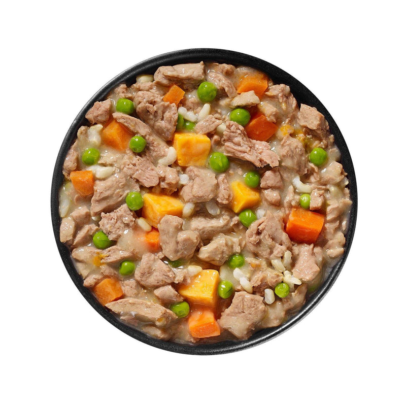 Wet Dog Food - SKIN + COAT CARE, Shredded Chicken with Grains - 12.5 oz - J & J Pet Club - GO!