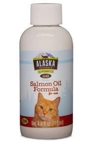 Wild Alaska Salmon Oil for Cats - 4 oz - J & J Pet Club - Alaska Naturals Pet Products