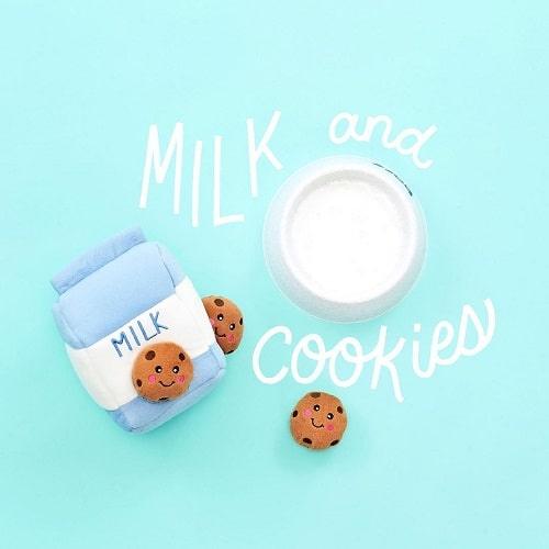 Zippy Burrow - Milk and Cookies - J & J Pet Club - ZippyPaws